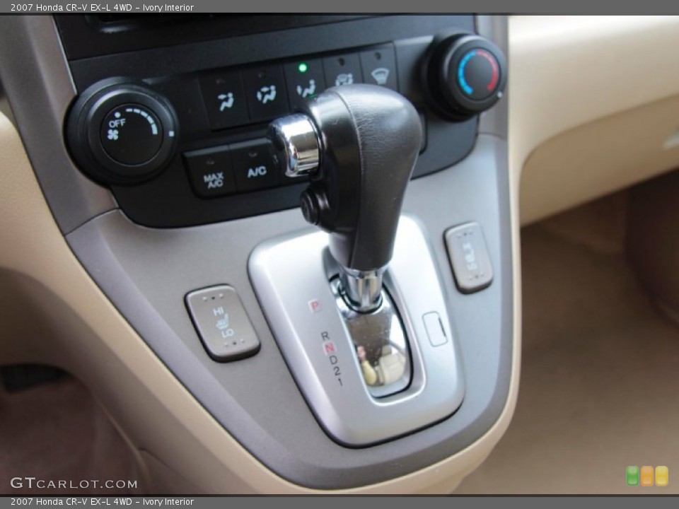 Ivory Interior Transmission for the 2007 Honda CR-V EX-L 4WD #77602605
