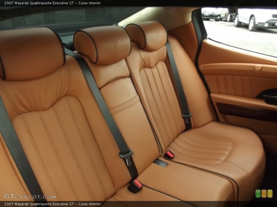 Cuoio Interior Rear Seat for the 2007 Maserati Quattroporte Executive GT #77602707