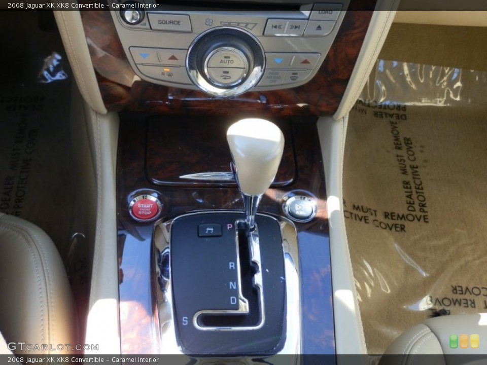 Caramel Interior Transmission for the 2008 Jaguar XK XK8 Convertible #77602791