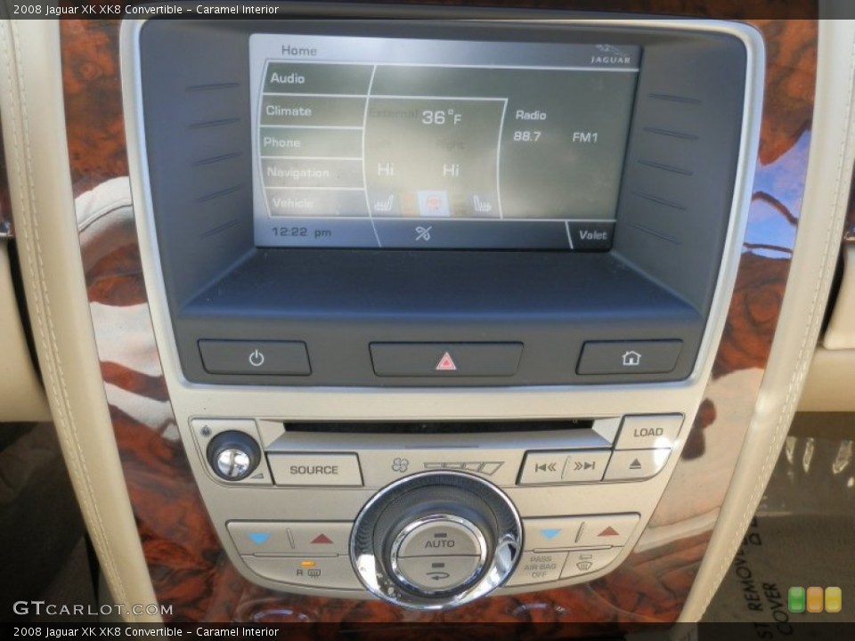 Caramel Interior Controls for the 2008 Jaguar XK XK8 Convertible #77602833