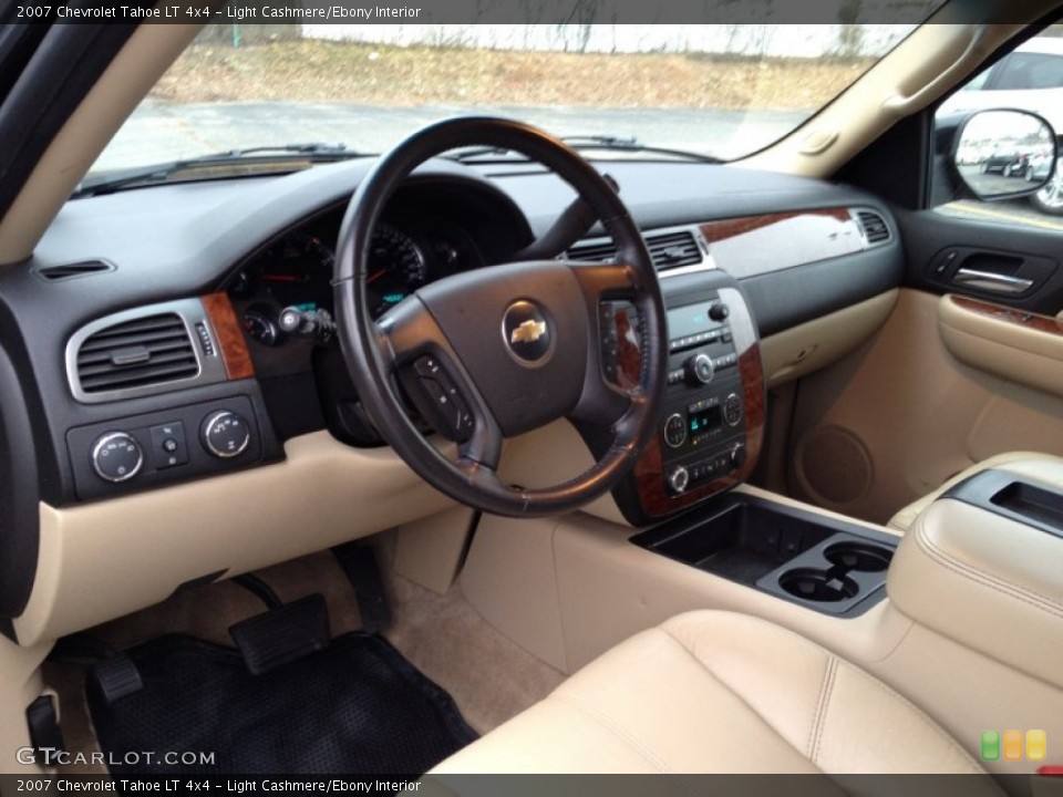 Light Cashmere/Ebony Interior Prime Interior for the 2007 Chevrolet Tahoe LT 4x4 #77603661