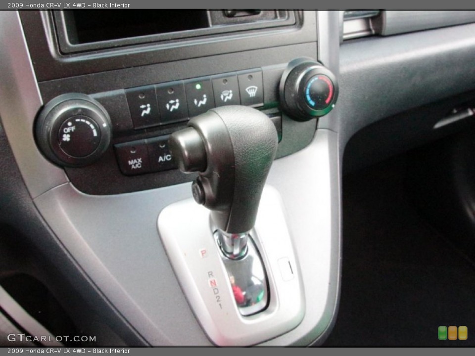 Black Interior Transmission for the 2009 Honda CR-V LX 4WD #77603769