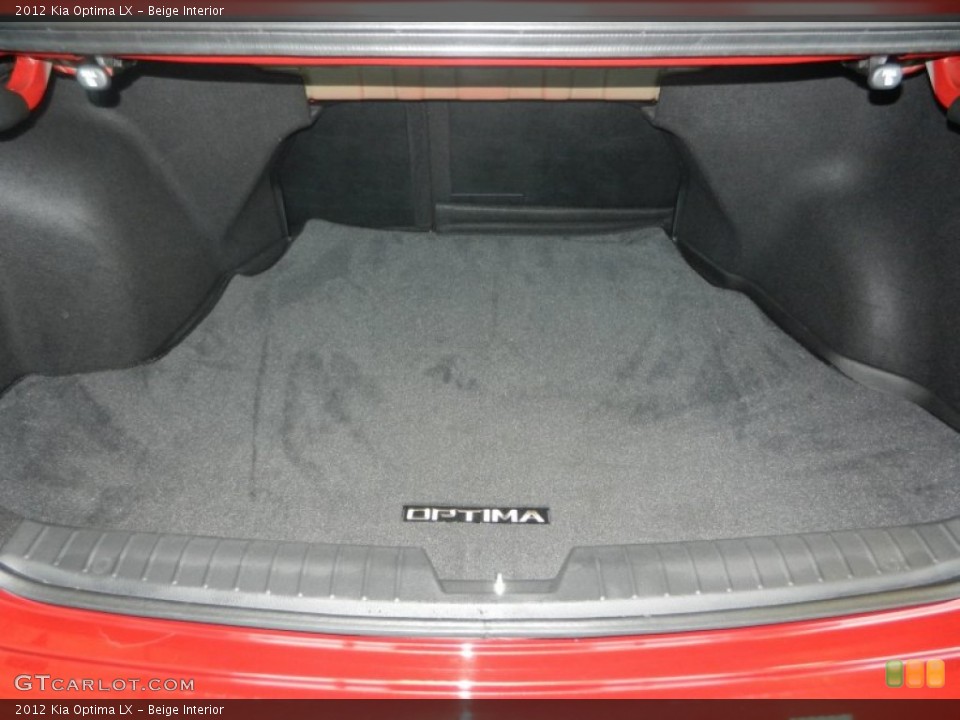 Beige Interior Trunk for the 2012 Kia Optima LX #77603928