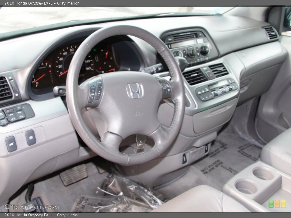Gray Interior Dashboard for the 2010 Honda Odyssey EX-L #77604363