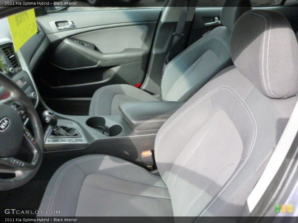 Black Interior Photo for the 2011 Kia Optima Hybrid #77605990