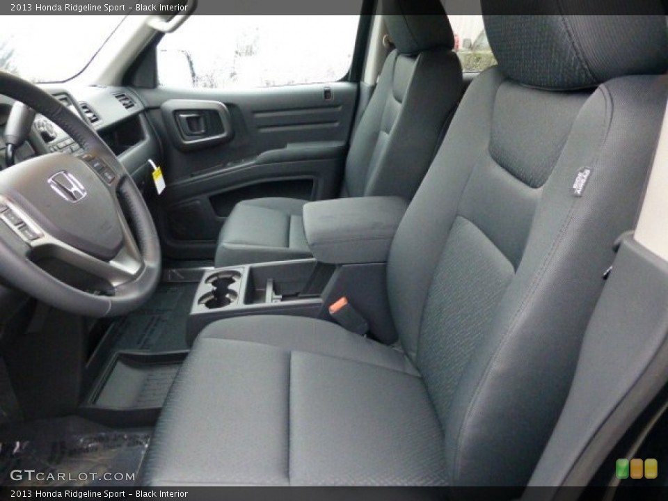 Black Interior Front Seat for the 2013 Honda Ridgeline Sport #77606517