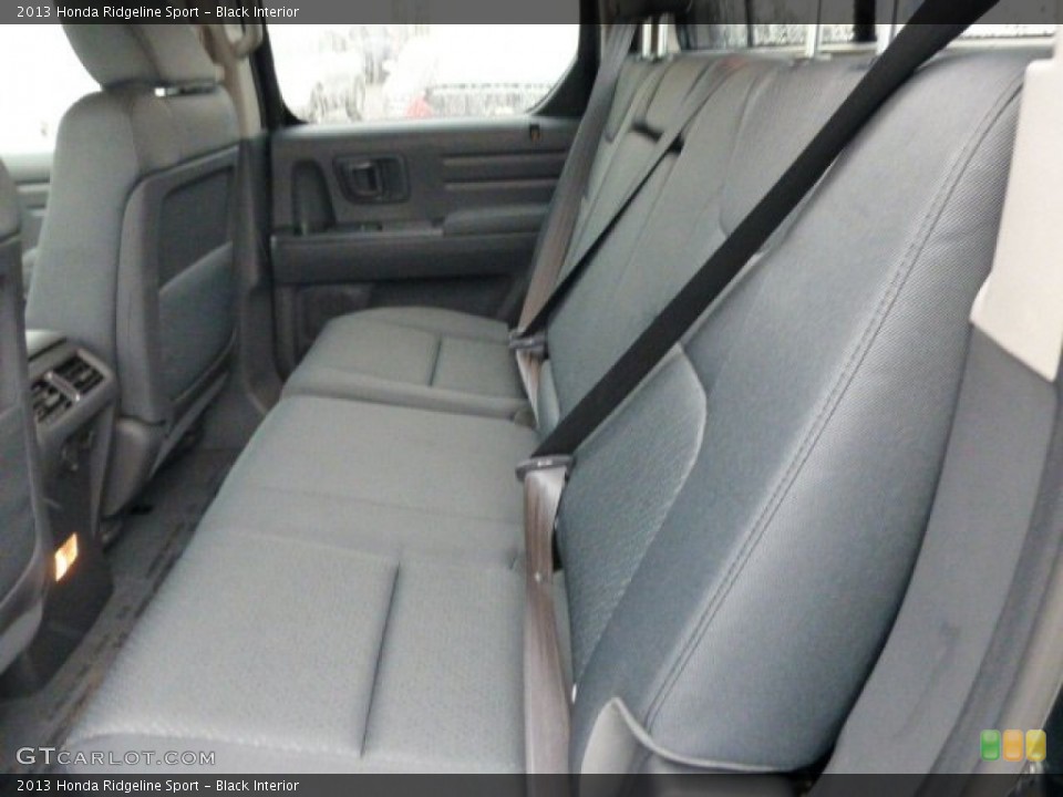 Black Interior Rear Seat for the 2013 Honda Ridgeline Sport #77606526