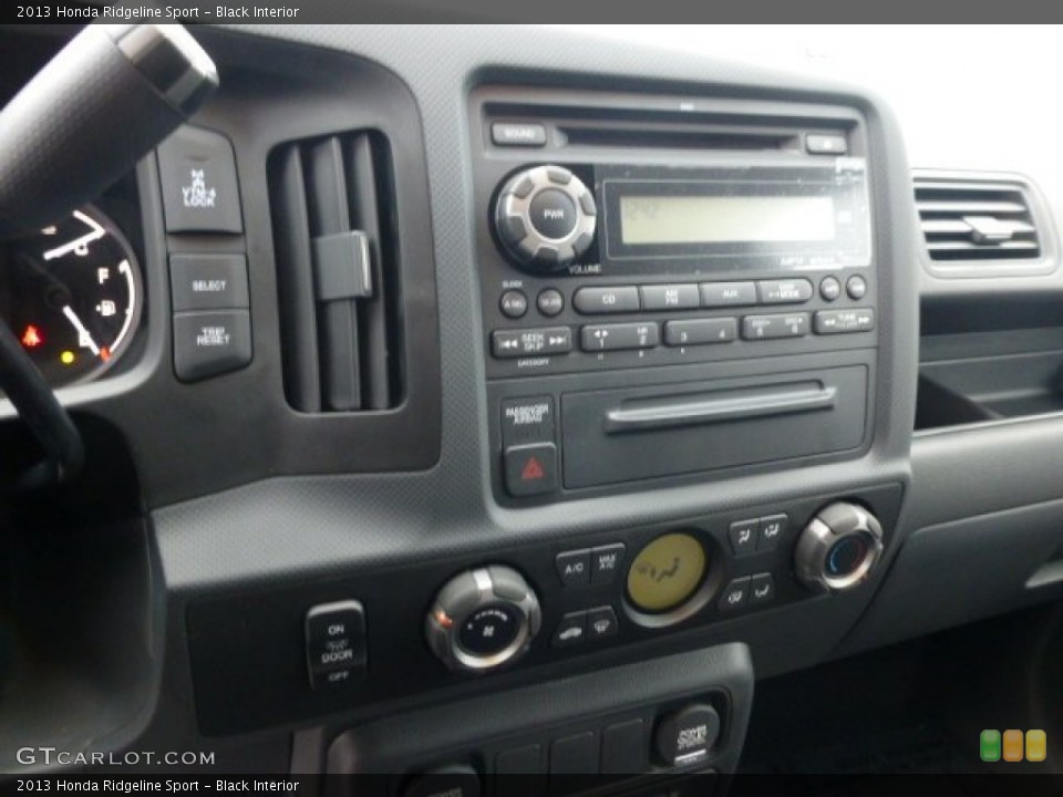 Black Interior Controls for the 2013 Honda Ridgeline Sport #77606601