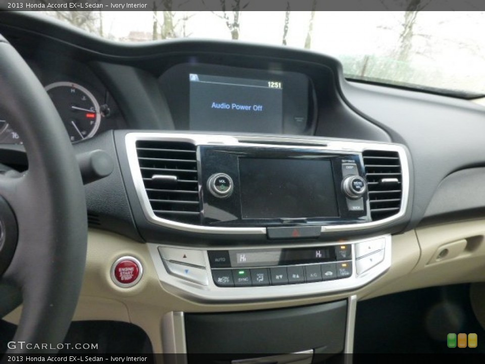 Ivory Interior Controls for the 2013 Honda Accord EX-L Sedan #77607071