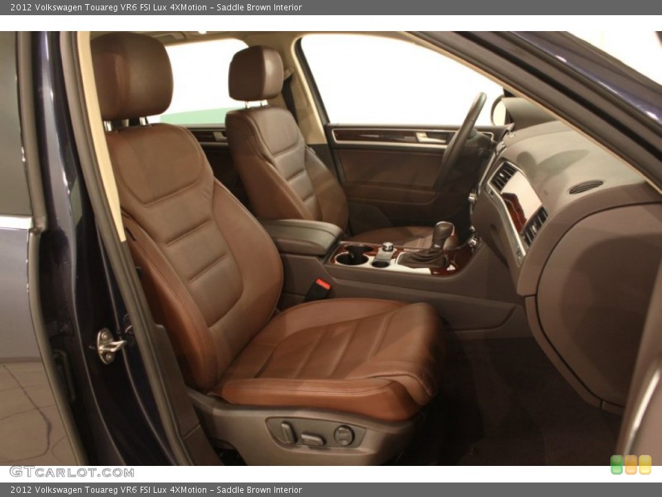 Saddle Brown Interior Front Seat for the 2012 Volkswagen Touareg VR6 FSI Lux 4XMotion #77607438