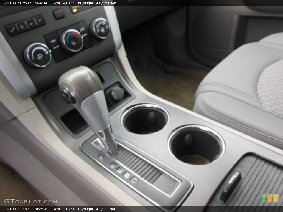 Dark Gray/Light Gray Interior Transmission for the 2010 Chevrolet Traverse LT AWD #77607537