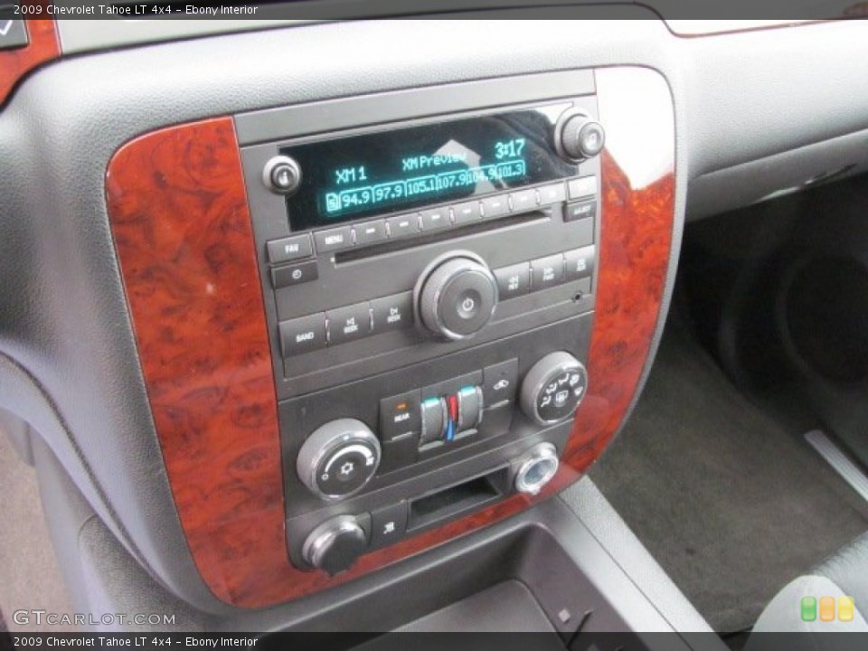 Ebony Interior Controls for the 2009 Chevrolet Tahoe LT 4x4 #77608350