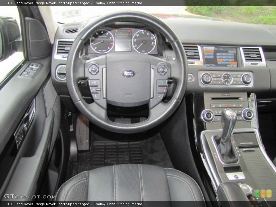 Ebony/Lunar Stitching Interior Dashboard for the 2010 Land Rover Range Rover Sport Supercharged #77609249