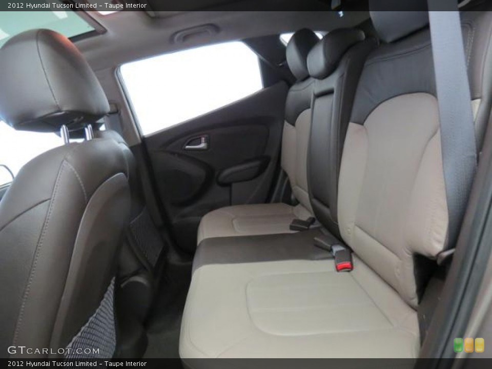 Taupe Interior Rear Seat for the 2012 Hyundai Tucson Limited #77609330