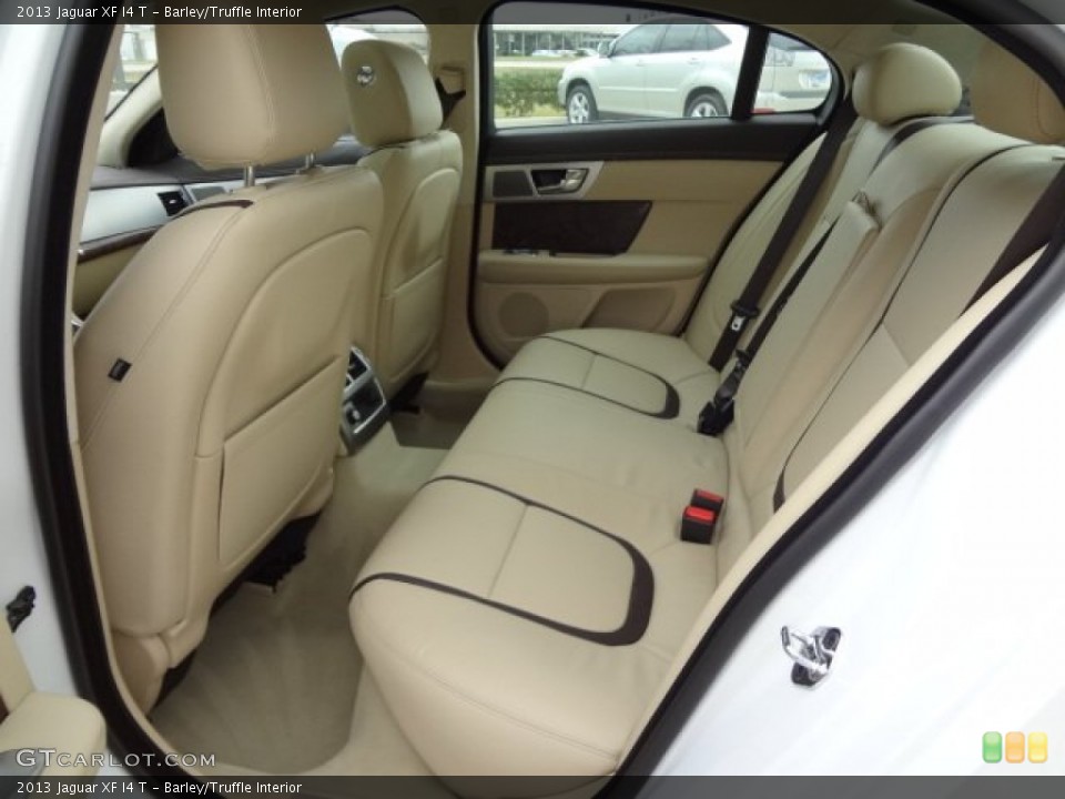 Barley/Truffle Interior Rear Seat for the 2013 Jaguar XF I4 T #77610551