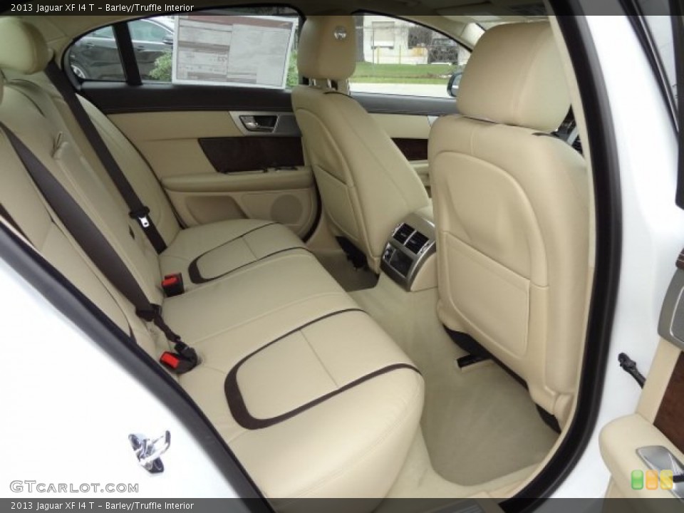 Barley/Truffle Interior Rear Seat for the 2013 Jaguar XF I4 T #77610606