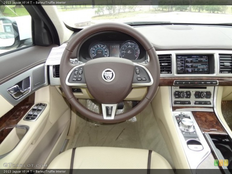 Barley/Truffle Interior Dashboard for the 2013 Jaguar XF I4 T #77610612