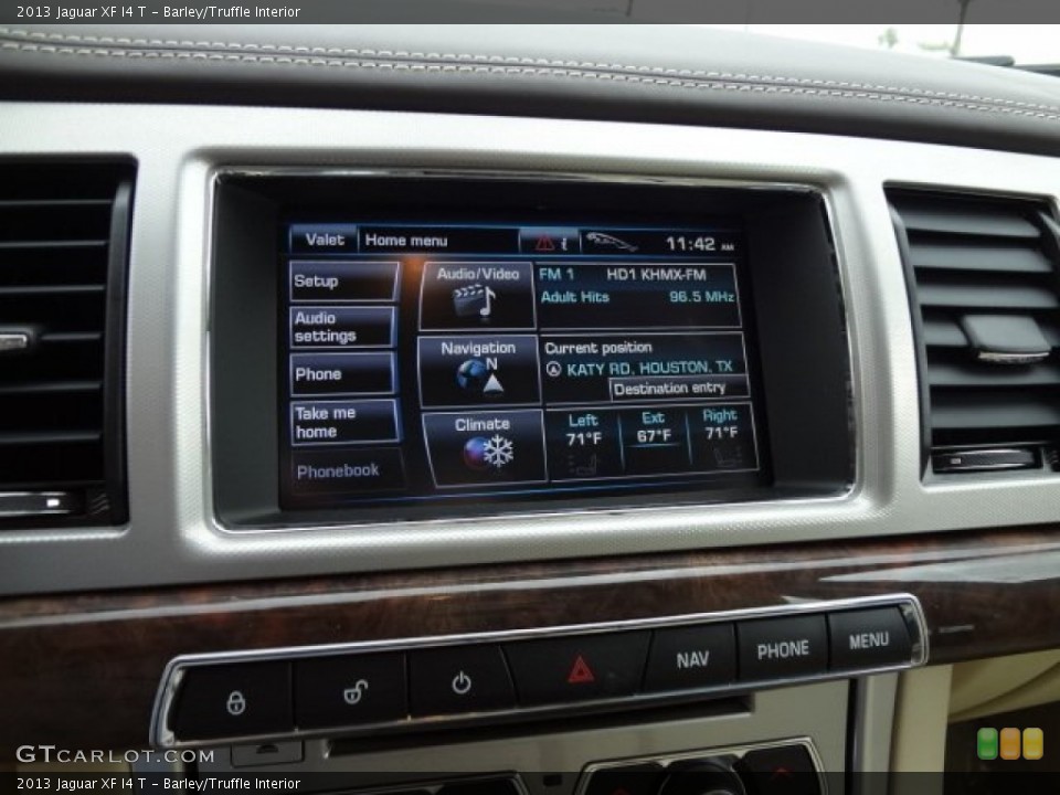 Barley/Truffle Interior Audio System for the 2013 Jaguar XF I4 T #77610639