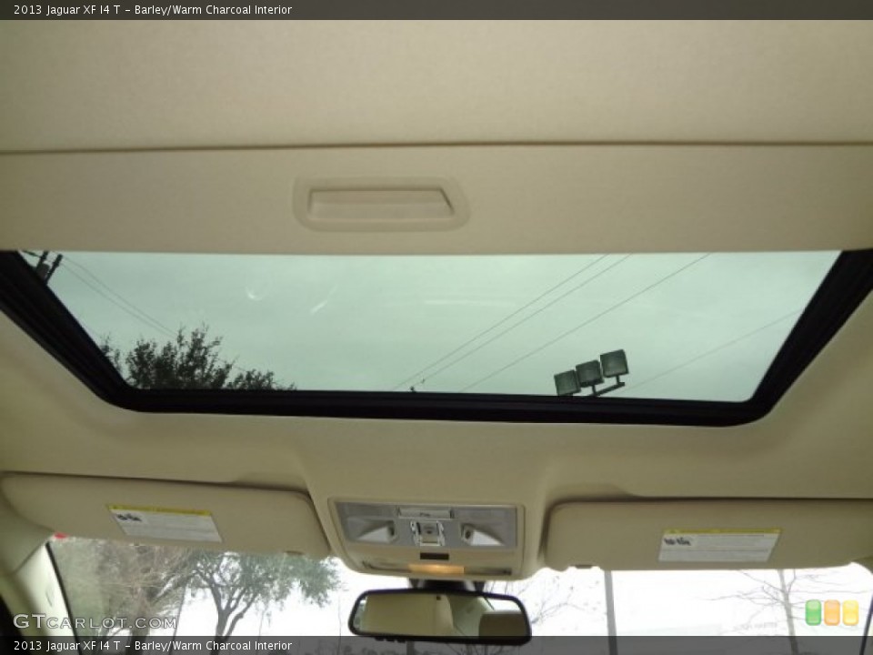 Barley/Warm Charcoal Interior Sunroof for the 2013 Jaguar XF I4 T #77610750