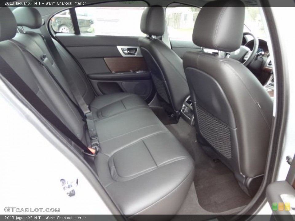 Warm Charcoal Interior Rear Seat for the 2013 Jaguar XF I4 T #77610810