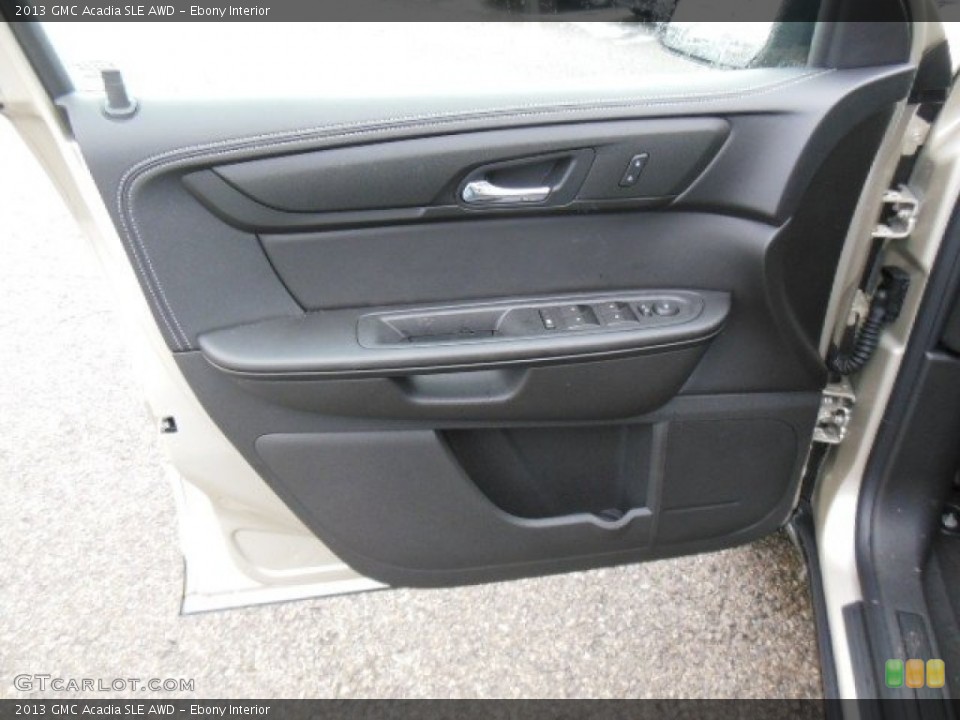 Ebony Interior Door Panel for the 2013 GMC Acadia SLE AWD #77611685