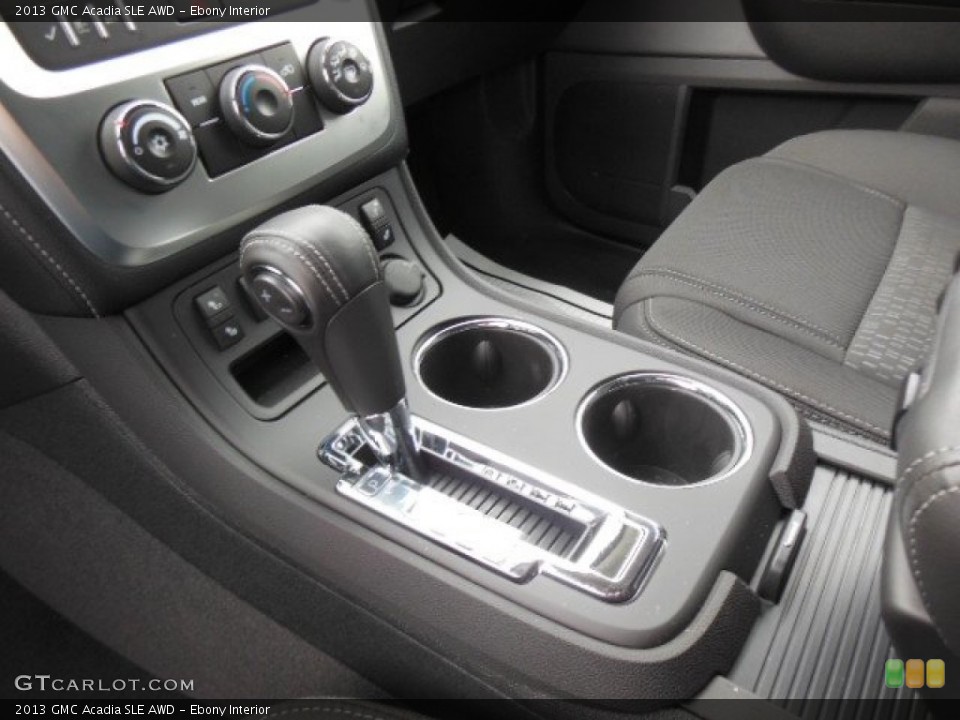 Ebony Interior Transmission for the 2013 GMC Acadia SLE AWD #77611782