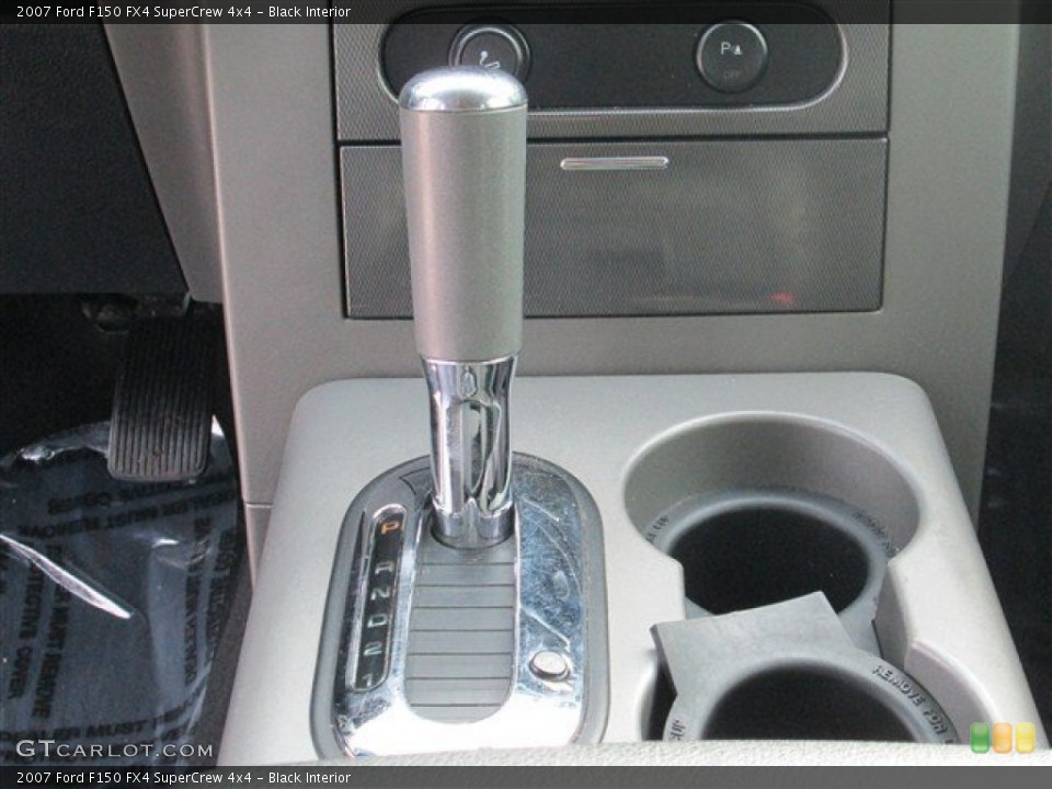 Black Interior Transmission for the 2007 Ford F150 FX4 SuperCrew 4x4 #77611783