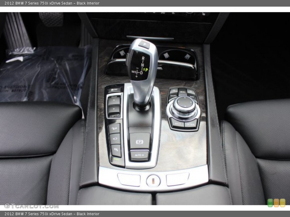 Black Interior Transmission for the 2012 BMW 7 Series 750i xDrive Sedan #77613305