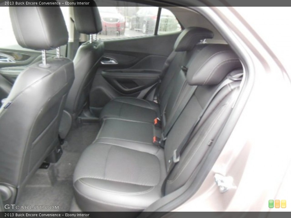 Ebony Interior Rear Seat for the 2013 Buick Encore Convenience #77613968