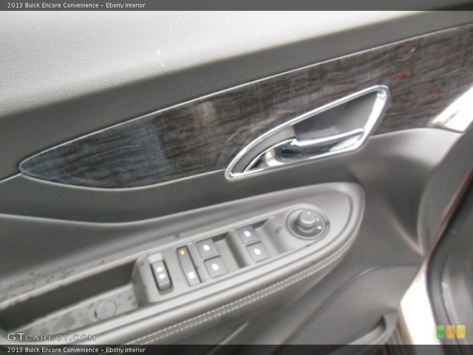 Ebony Interior Controls for the 2013 Buick Encore Convenience #77613999