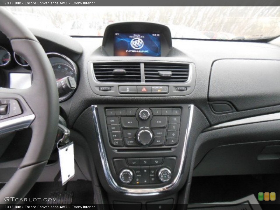 Ebony Interior Controls for the 2013 Buick Encore Convenience AWD #77614382