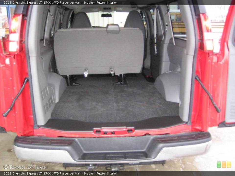 Medium Pewter Interior Trunk for the 2013 Chevrolet Express LT 1500 AWD Passenger Van #77617349