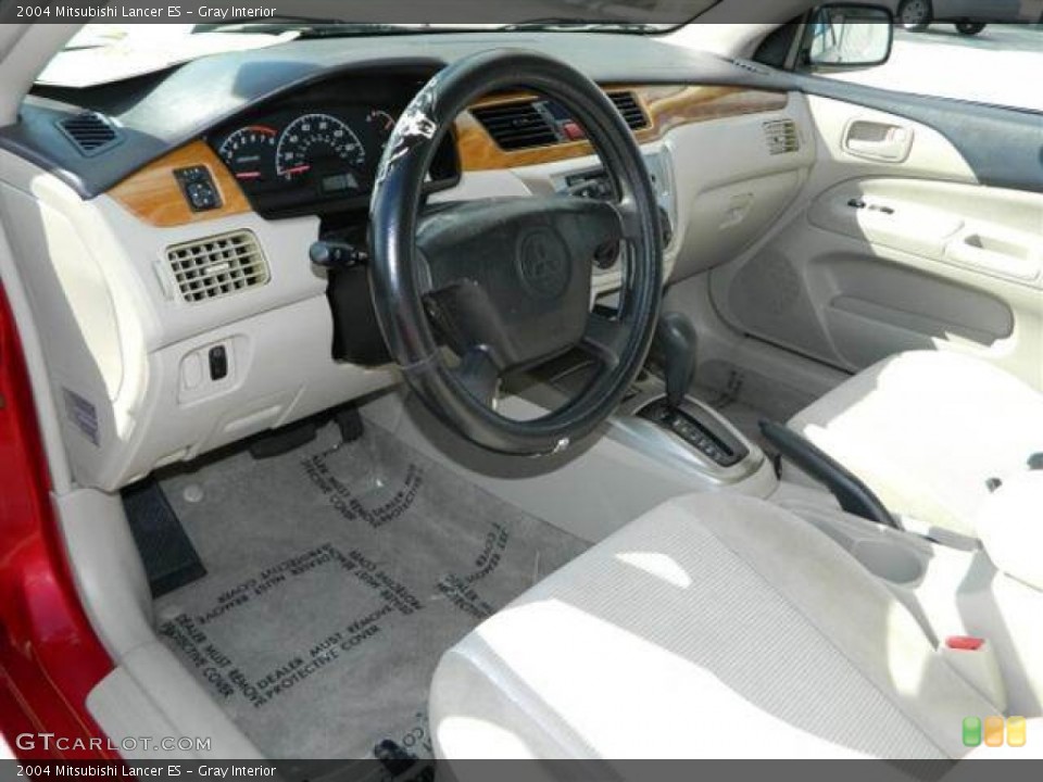 Gray 2004 Mitsubishi Lancer Interiors