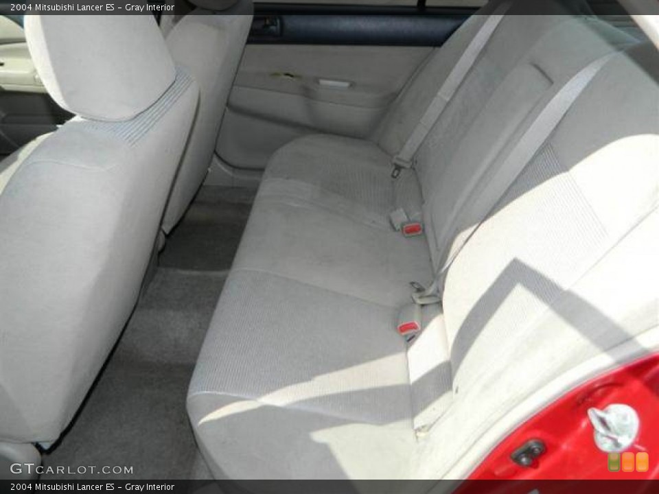 Gray Interior Rear Seat for the 2004 Mitsubishi Lancer ES #77619299