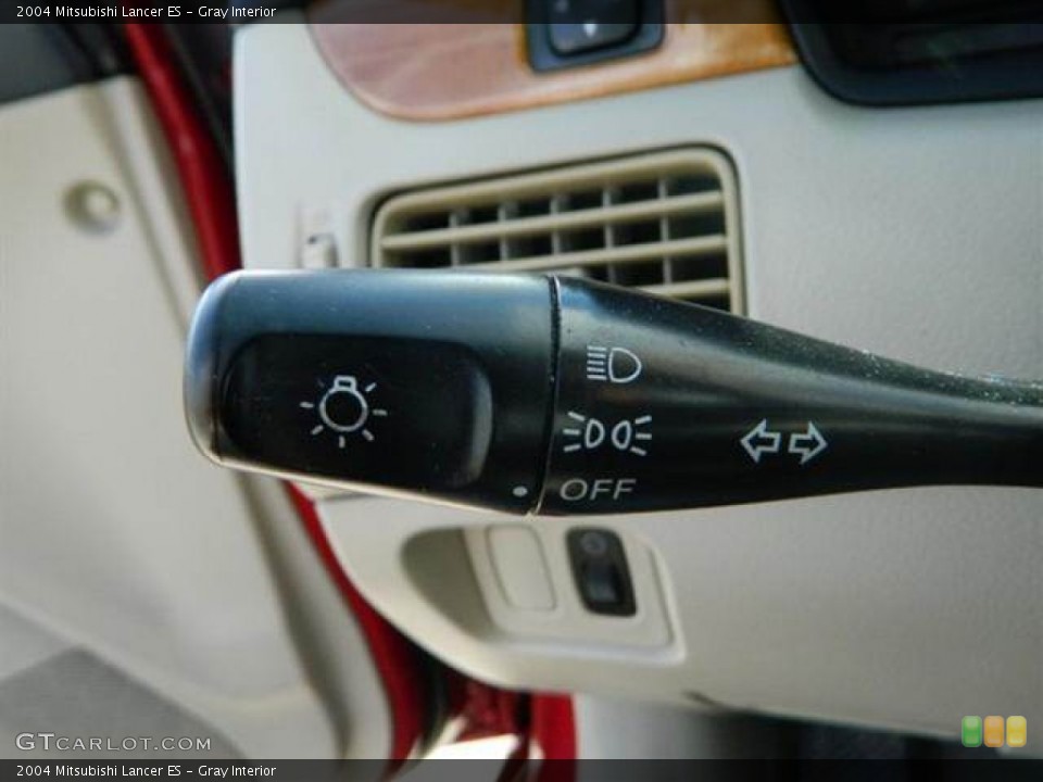 Gray Interior Controls for the 2004 Mitsubishi Lancer ES #77619464