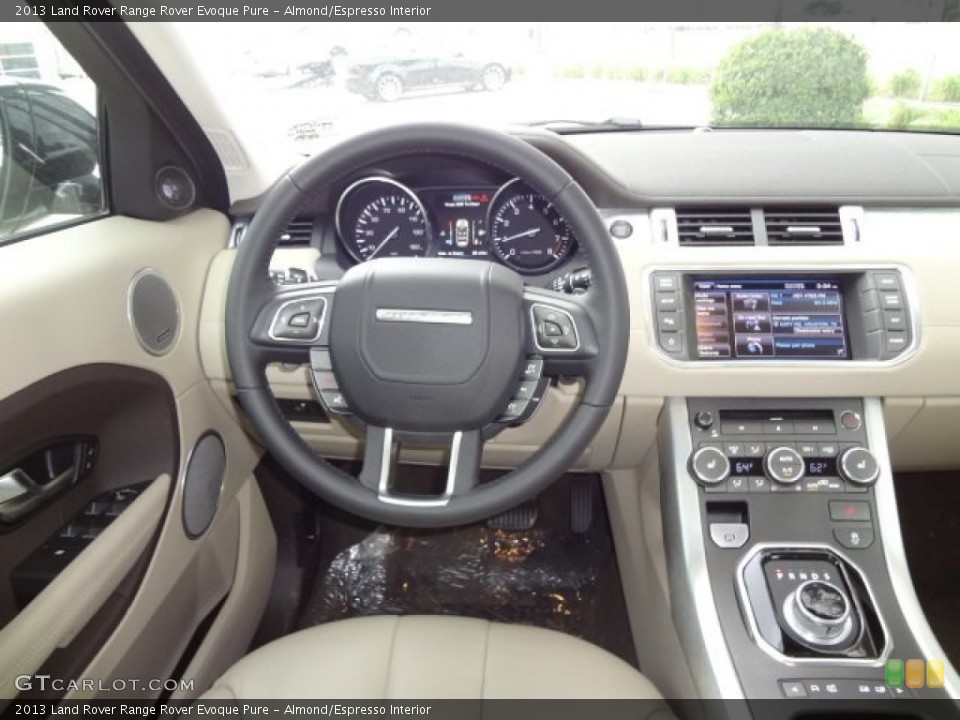 Almond/Espresso Interior Dashboard for the 2013 Land Rover Range Rover Evoque Pure #77620589