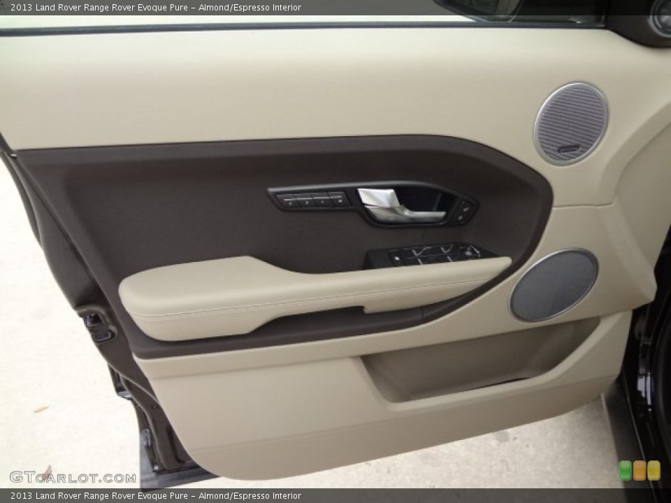 Almond/Espresso Interior Door Panel for the 2013 Land Rover Range Rover Evoque Pure #77620643