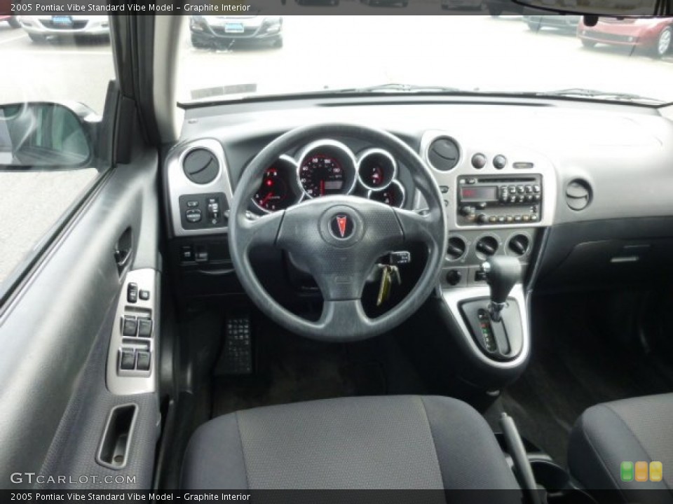 Graphite Interior Dashboard for the 2005 Pontiac Vibe  #77620967