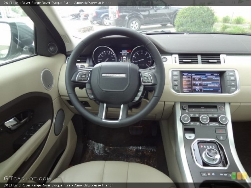 Almond/Espresso Interior Dashboard for the 2013 Land Rover Range Rover Evoque Pure #77621102