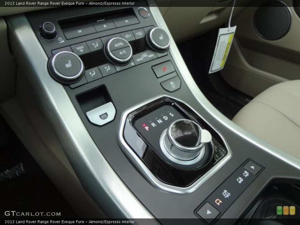 Almond/Espresso Interior Transmission for the 2013 Land Rover Range Rover Evoque Pure #77621226
