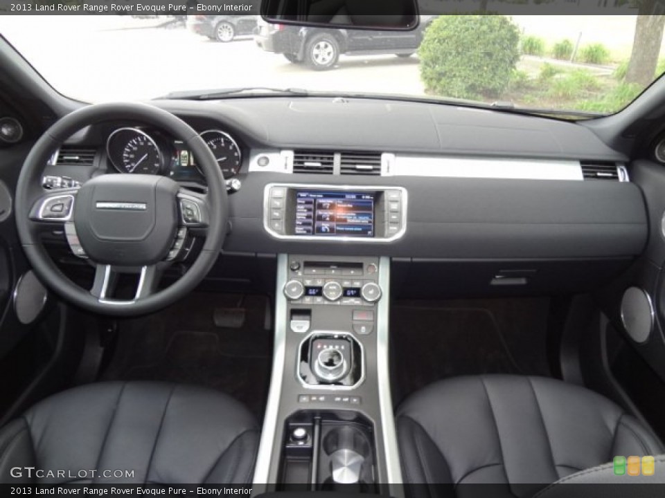 Ebony Interior Dashboard for the 2013 Land Rover Range Rover Evoque Pure #77621369