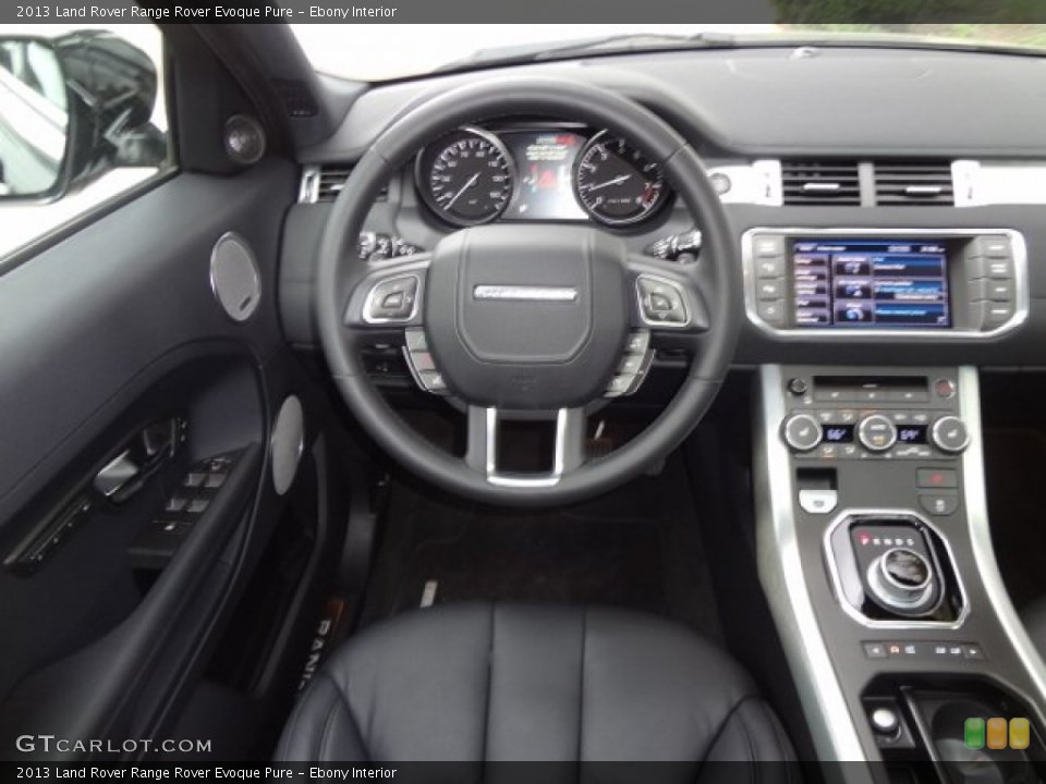 Ebony Interior Dashboard for the 2013 Land Rover Range Rover Evoque Pure #77621607