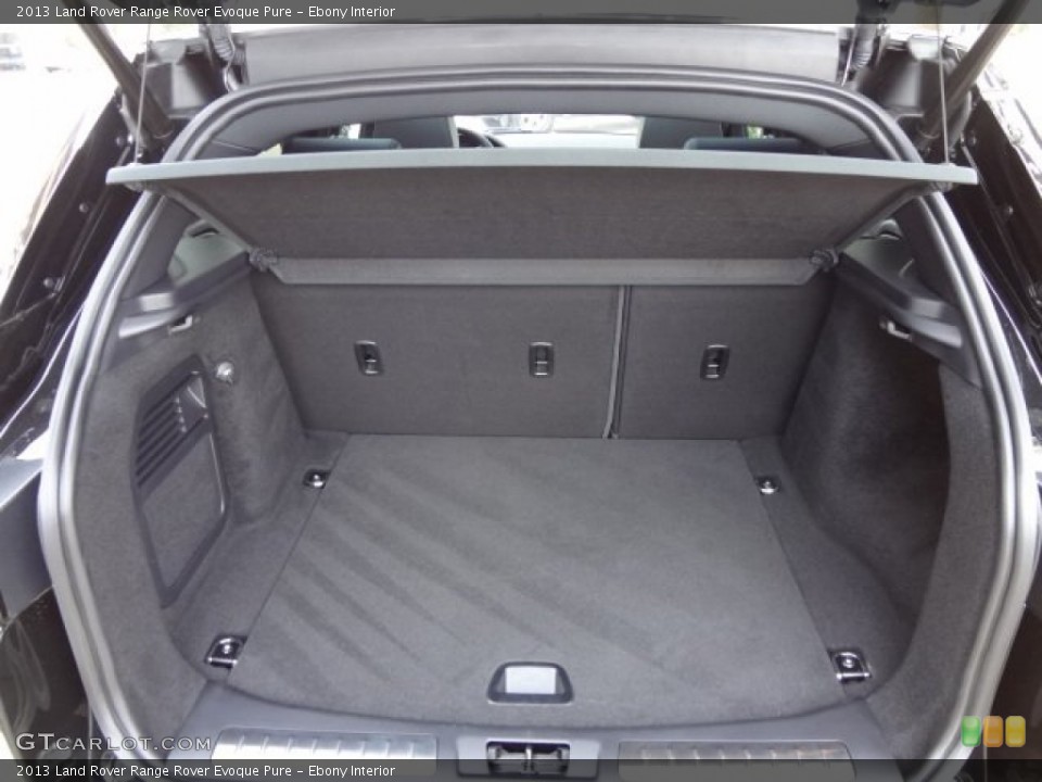 Ebony Interior Trunk for the 2013 Land Rover Range Rover Evoque Pure #77621633
