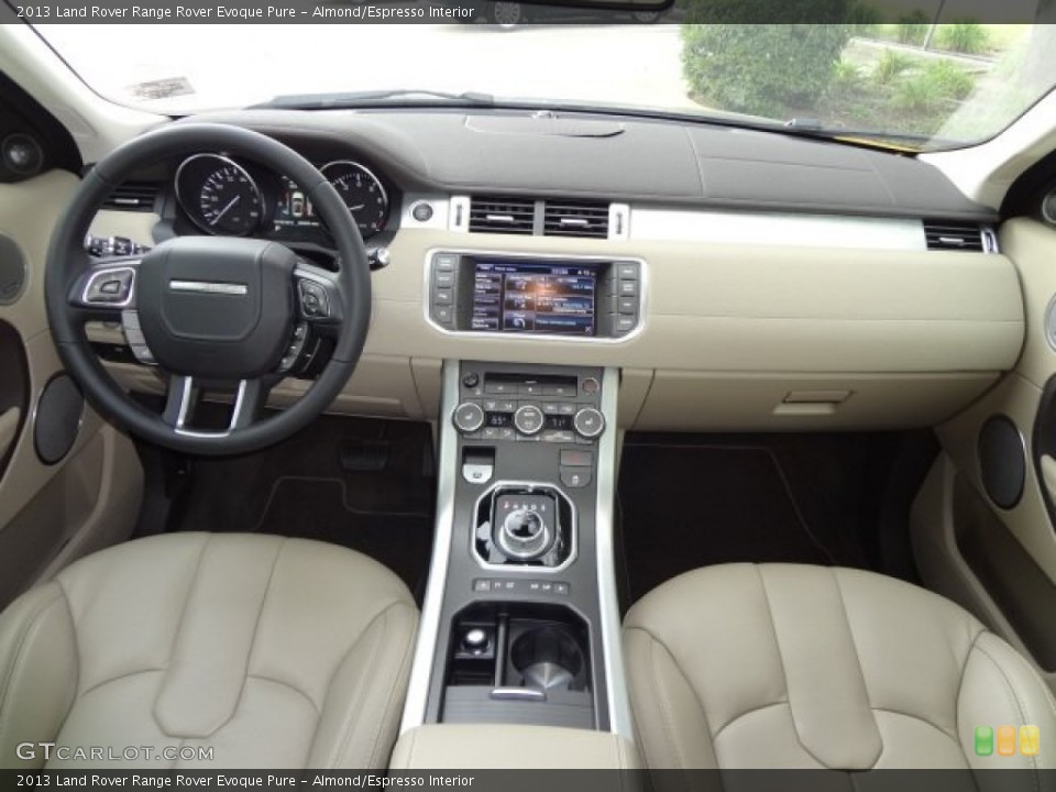 Almond/Espresso Interior Dashboard for the 2013 Land Rover Range Rover Evoque Pure #77622437