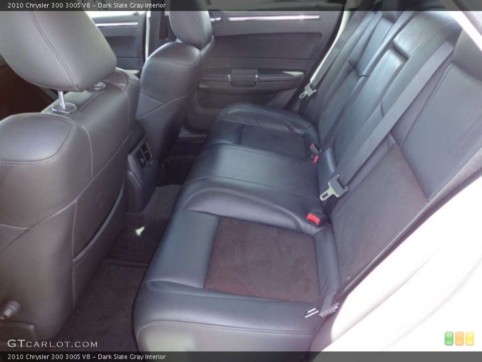 Dark Slate Gray Interior Rear Seat for the 2010 Chrysler 300 300S V8 #77625645