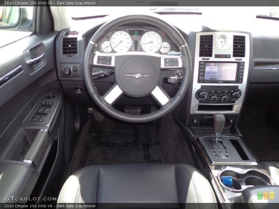 Dark Slate Gray Interior Dashboard for the 2010 Chrysler 300 300S V8 #77625663