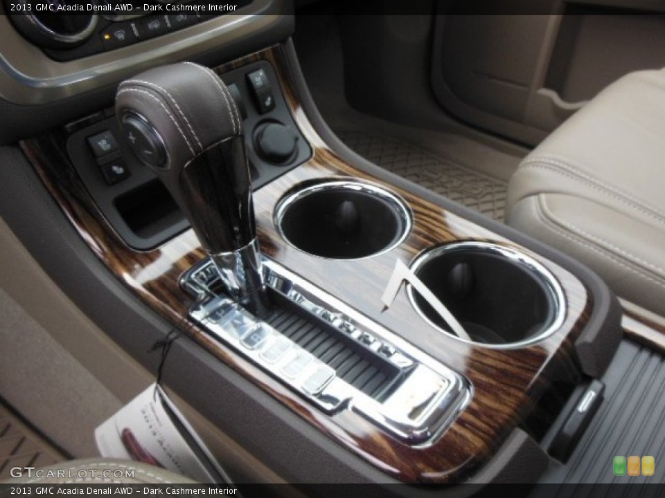 Dark Cashmere Interior Transmission for the 2013 GMC Acadia Denali AWD #77629376