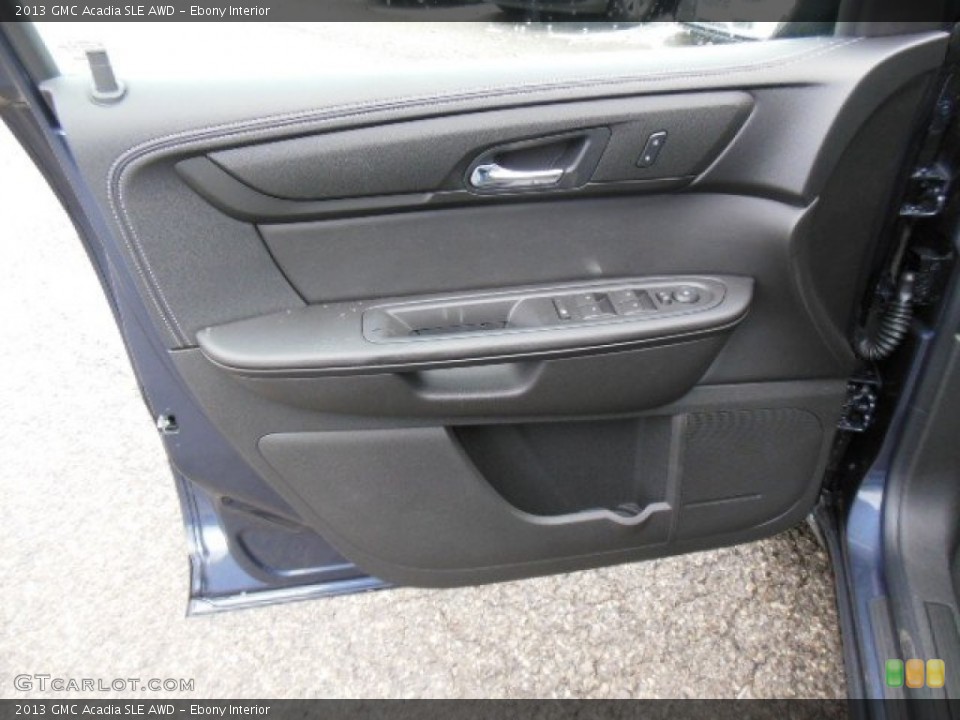 Ebony Interior Door Panel for the 2013 GMC Acadia SLE AWD #77629664