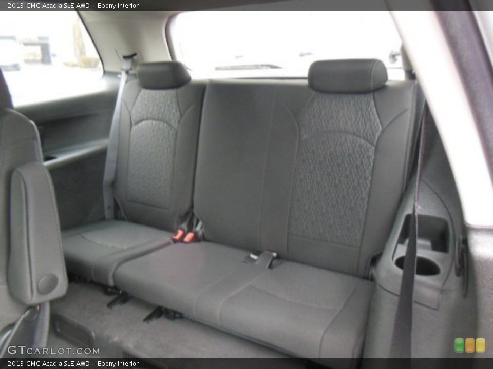 Ebony Interior Rear Seat for the 2013 GMC Acadia SLE AWD #77629679