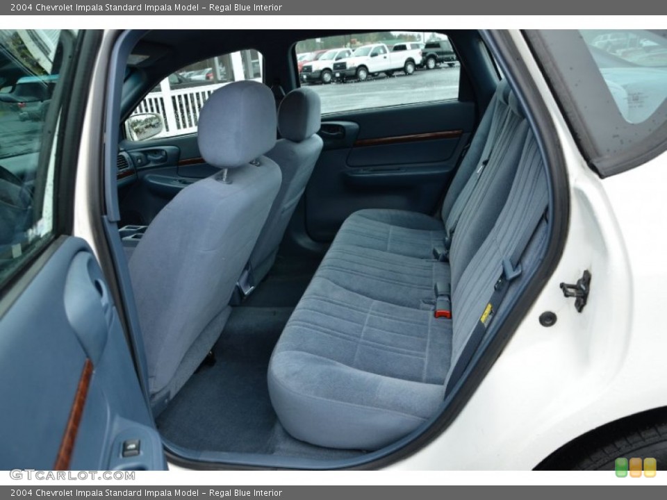 Regal Blue Interior Rear Seat for the 2004 Chevrolet Impala  #77630009